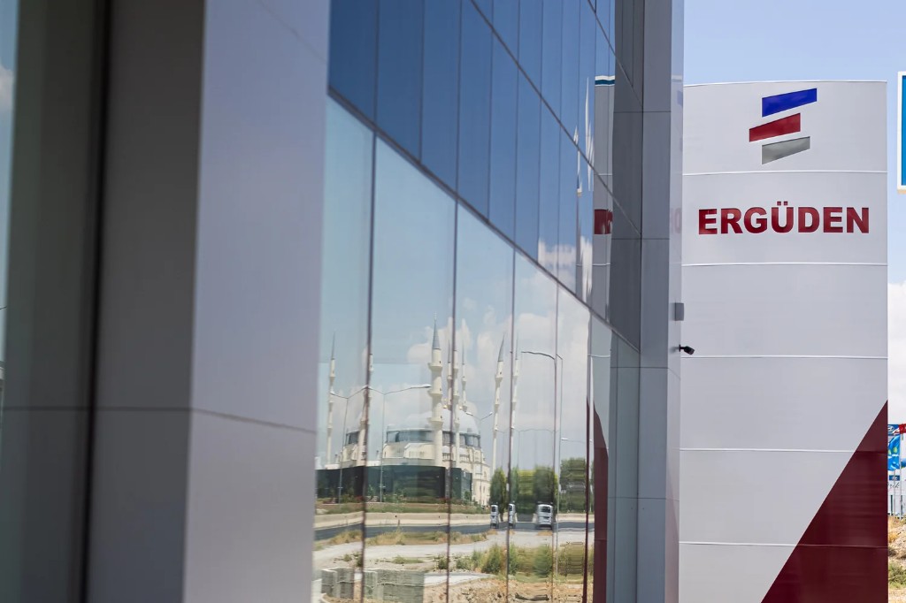 Ergüden Ticaret Ltd. merkez ofis ve dış cephe